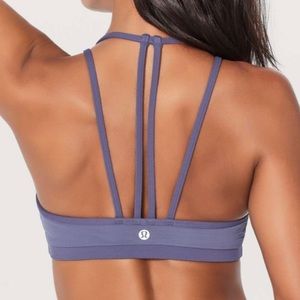 Lululemon Get Set Bra in Moody Blues